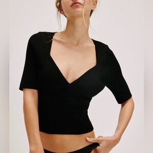 Free People Teagan Swit Short Sleeve